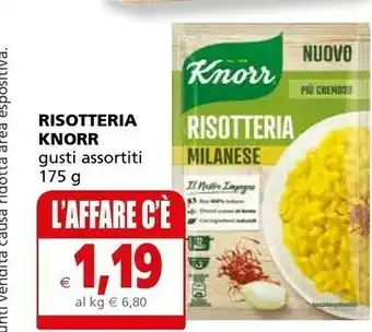 Il Gigante Knorr Risotteria Alla Milanese 175 G(ml) offerta