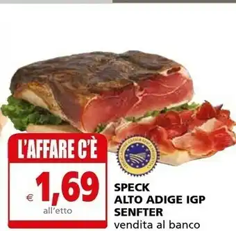Il Gigante Senfter Speck Alto Adige Igp offerta