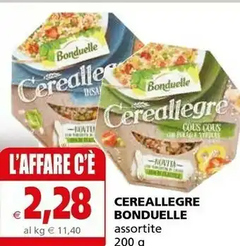Il Gigante Bonduelle In Pausa Cereallegre Cous Cous Delizioso 200 G(ml) offerta