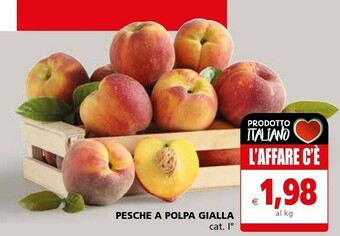 Il Gigante Pesche A Polpa Gialla offerta