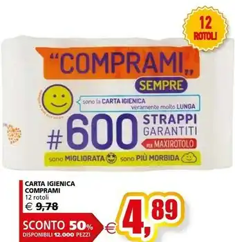 Il Gigante Comprami Carta Igienica offerta