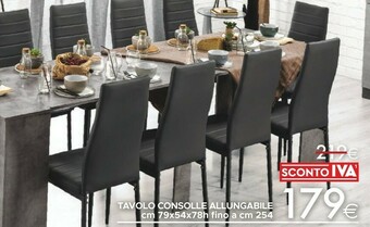 Mondo Convenienza Tavoli allungabili offerta