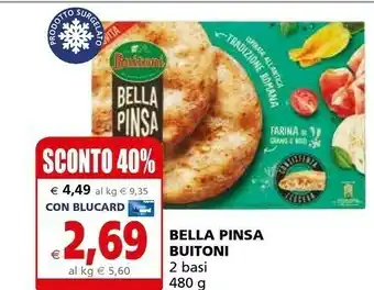 Il Gigante Buitoni Bella Pinsa offerta