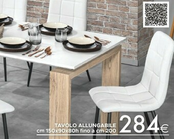 Mondo Convenienza Tavoli allungabili offerta