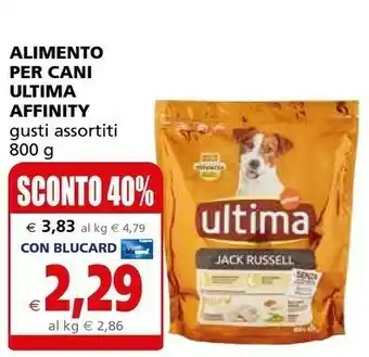 Il Gigante Ultima Alimento Per Cani Affinity offerta