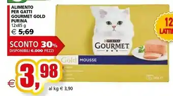 Il Gigante Purina GOURMET GOLD 85 G offerta