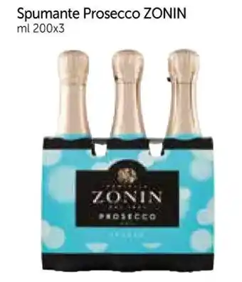 A&O Spumante Prosecco ZONIN ml 200x3 offerta
