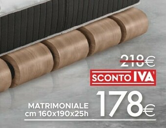 Mondo Convenienza Materasso matrimoniale offerta
