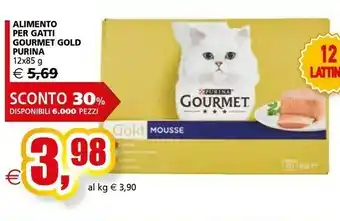 Il Gigante Purina Gourmet Gold Alimento Per Gatti offerta
