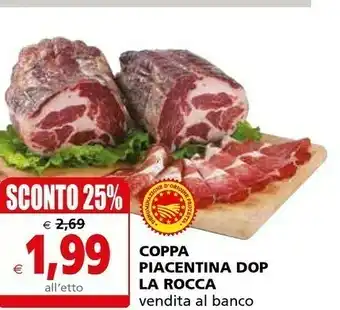 Il Gigante Rocca Coppa Piacentina DOP offerta