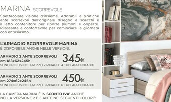 Mondo Convenienza Armadio ante scorrevoli offerta