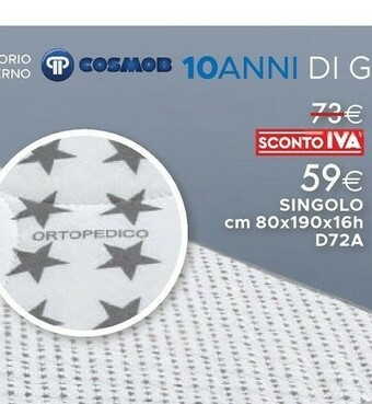 Mondo Convenienza Materasso matrimoniale offerta