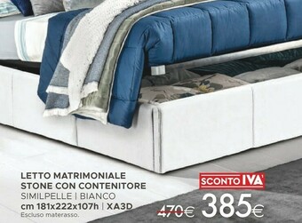 Mondo Convenienza Stone Letti contenitore offerta