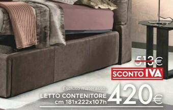 Mondo Convenienza Letti contenitore offerta