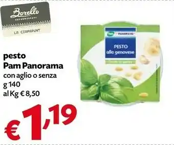 Borello Supermercati Pam & Panorama - Pesto Alla Genovese Senza Aglio offerta