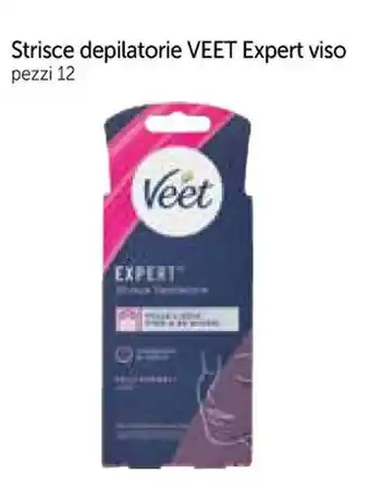A&O Strisce depilatorie VEET Expert viso pezzi 12 offerta
