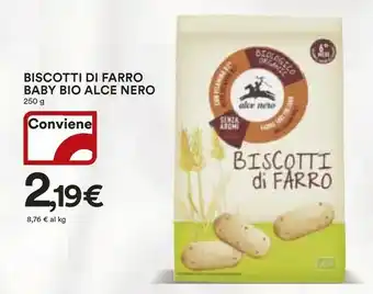 Coop Alce Nero Biscotti Di Farro Biologici 250 G(ml) offerta