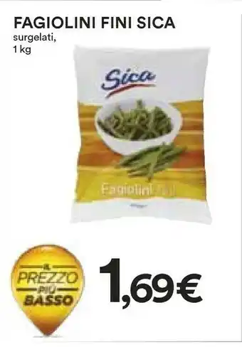 Coop Sica Fagiolini Fini offerta