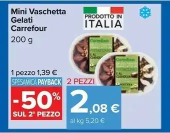 Carrefour Carrefour Mini Vaschetta Gelati offerta