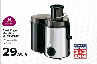 Carrefour Mandine Centrifuga MJE516S-17 offerta