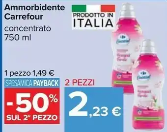 Carrefour Carrefour - Ammorbidente Concentrato 750 Ml offerta