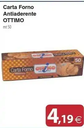 Docks Cash&Carry Carta forno offerta