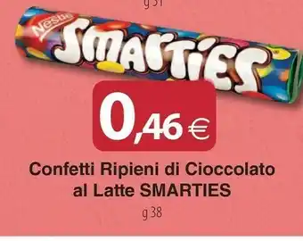 Docks Cash&Carry Smarties Confetti Ripieni Di Cioccolato Al Latte offerta