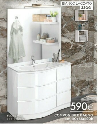 Mondo Convenienza Mobili bagno offerta