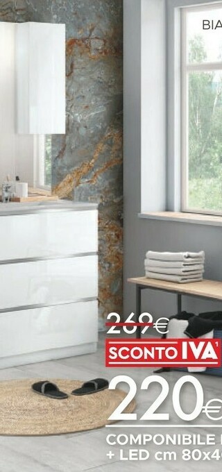 Mondo Convenienza Mobili bagno offerta