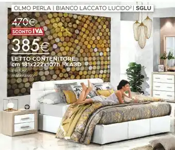 Mondo Convenienza Olmo Letti contenitore offerta