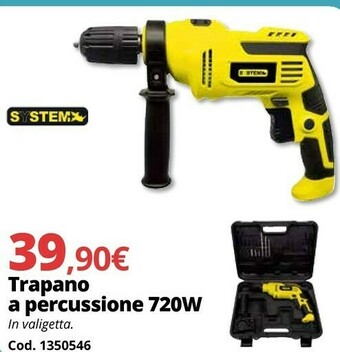 Brico Io Trapano A Percussione 720W offerta