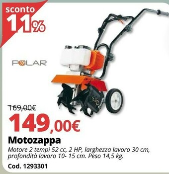 Brico Io Motozappa offerta