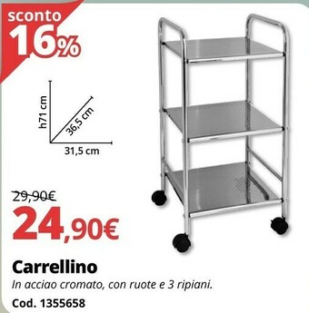 Brico Io Carrellino offerta