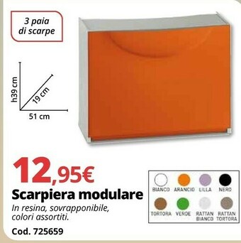 Brico Io Scarpiera Modulare offerta