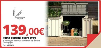 Brico Io Porta Attrezzi Store Way offerta