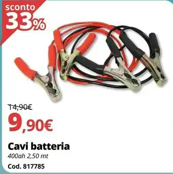 Brico Io Cavi Batteria offerta