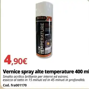 Brico Io Vernice Spray Alte Temperature 400 Ml offerta