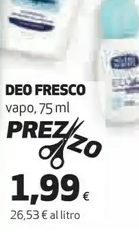 Coop Neutro Roberts Deo Fresco offerta