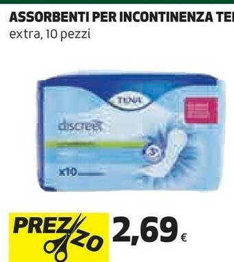Coop Tena Assorbenti Per Incontinenza offerta