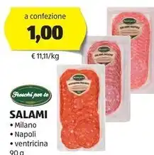 ALDI Freschi per te salami offerta