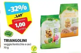 ALDI Just veg! triangolini offerta