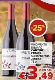 Crai Cantinè Ermes Vino Vento Di Mare offerta