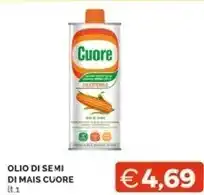 Mercatò Cuore olio di semi di mais offerta