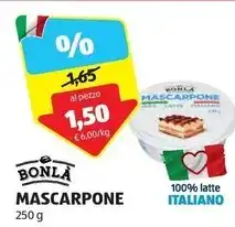 ALDI Bonlà mascarpone offerta