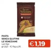 Mercatò Le veneziane pasta senza glutine offerta