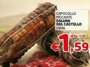 Crai Castello Capocollo Piccante offerta