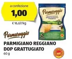 ALDI Parmareggio parmigiano reggiano dop grattugiato offerta