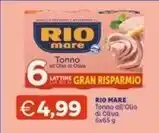 Mercatò Rio mare tonno all'olio di oliva offerta