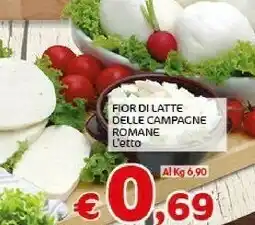 Crai Fior Di Latte Delle Campacne Romane offerta