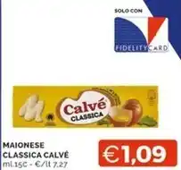 Mercatò Calvè maionese classica offerta